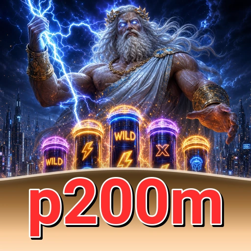 Beranda aplikasi p200m setelah terbuka